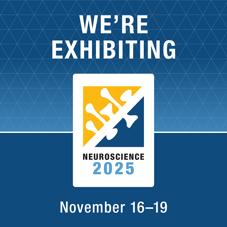Sales Representatives stand behind a tradeshow table.